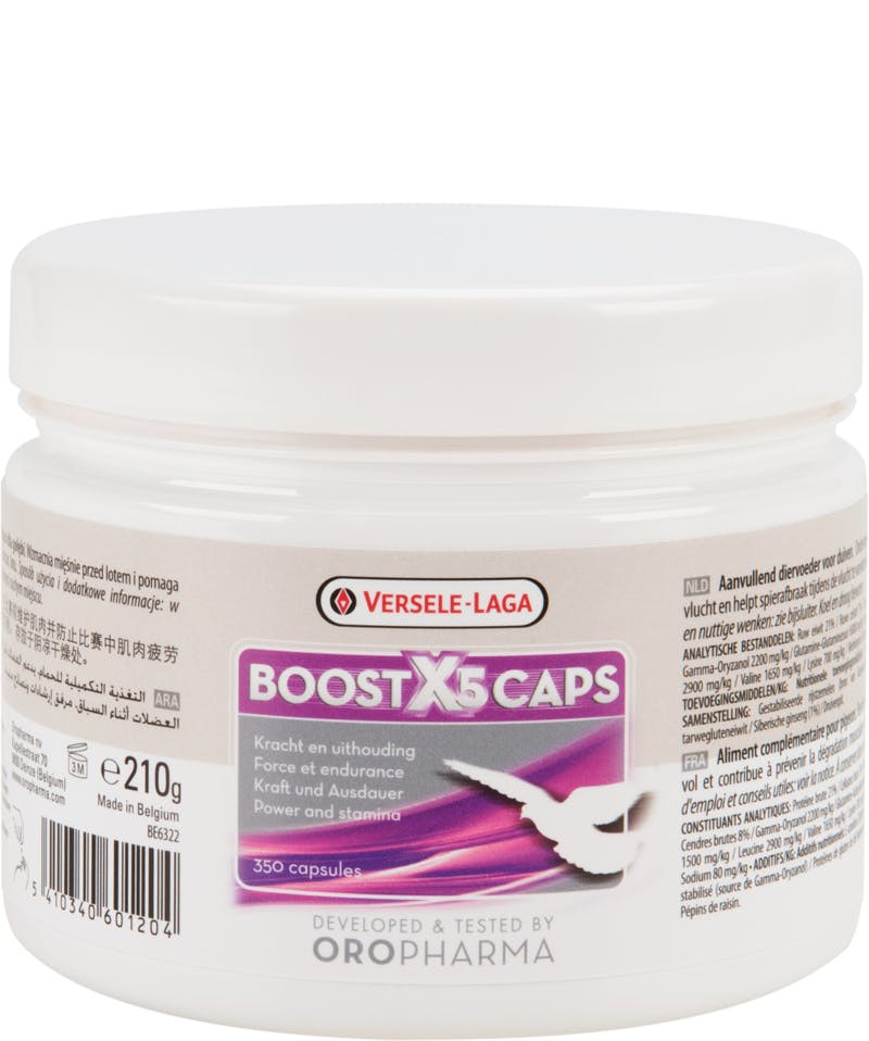 Oropharma Boost X5 Caps 350 cap Versele-Laga - 5410340601204