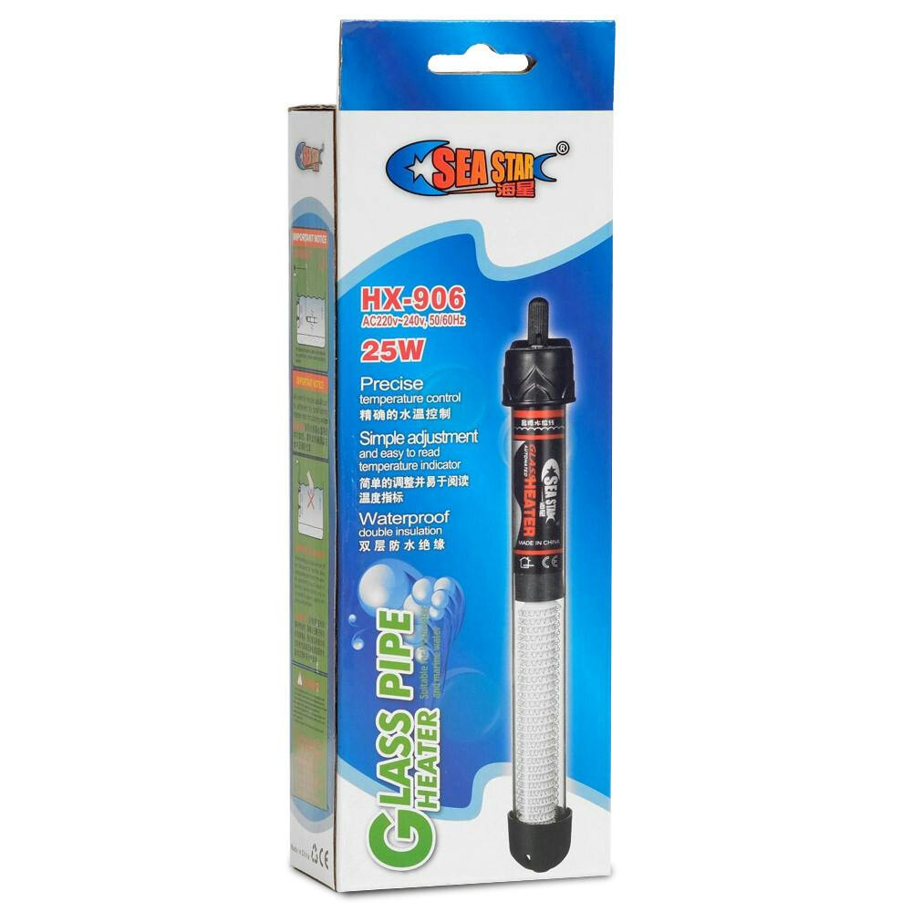 Aquecedor Compacto Para Aquario E Tartarugueira 25W - EXP3710