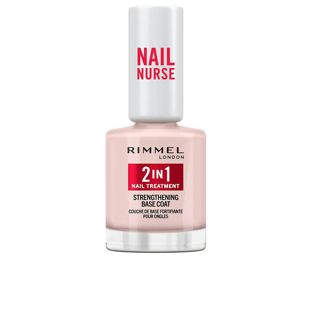 Gel Base De Unhas Rimmel London Nail Nurse In 12 Ml 2 Em 1 T