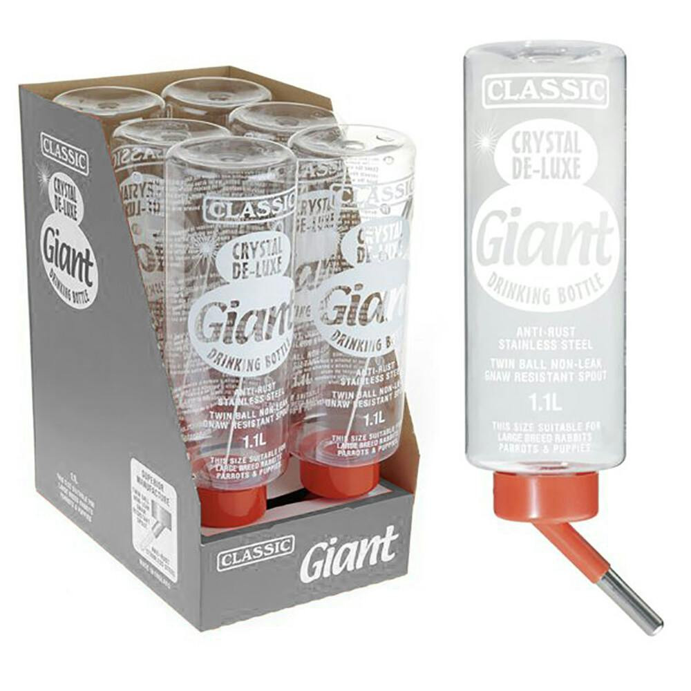 Bebedouro De Esfera P/ Coelhos Gigante 1 Lt (Emb. C/ 6) - EXR3058