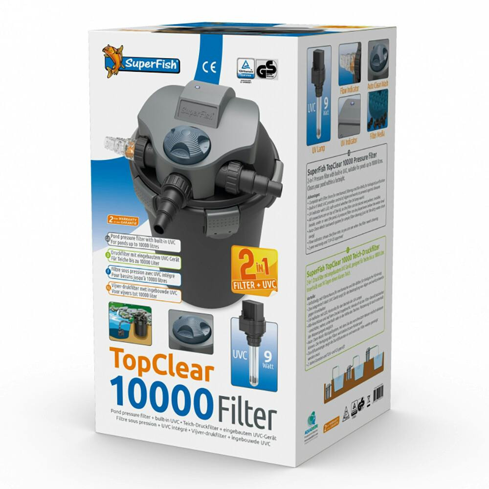 Filtro P/ Lago Top-Clear 10.000 (Filtro + Uv 9W) - EXP9645
