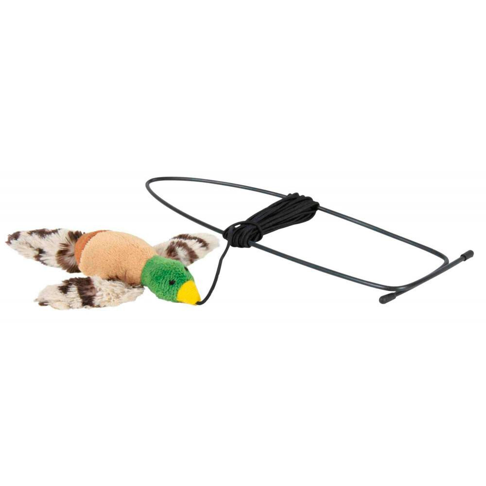 Passaro Em Pelucia Com Catnip P/ Pendurar Na Porta - TX45771