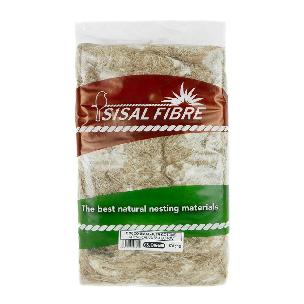Fibras P/ Ninhos (Coco/Sisal/Juta/Algodao) 500 Gr - QU580351