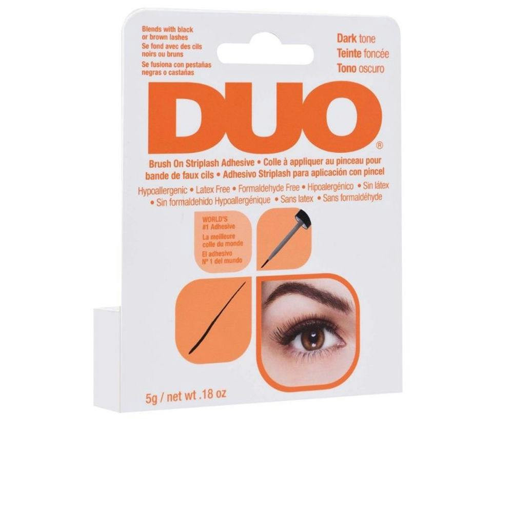 ARDELL DUO BRUSH STRIPLASH ADHESIVE DARK eyelash adhesive strip brush 5 gr
