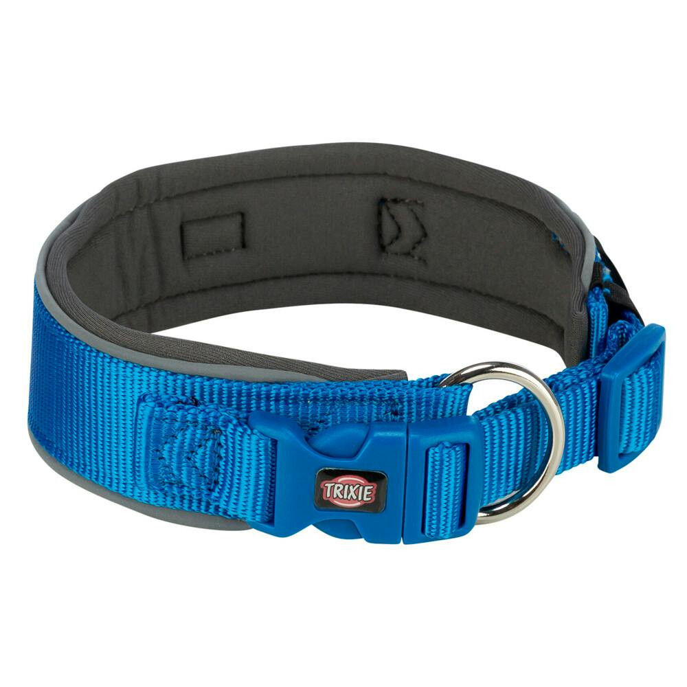 Coleira Premium Extra Larga 27-35Cm/25Mm (Azul/Grafite) - TX1995802