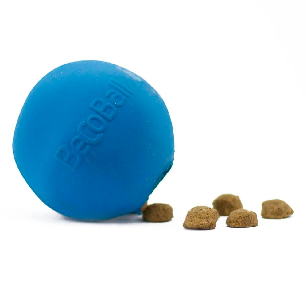 Bola Beco Ball L para cães - borracha natural, flutuante, com orifício para snacks