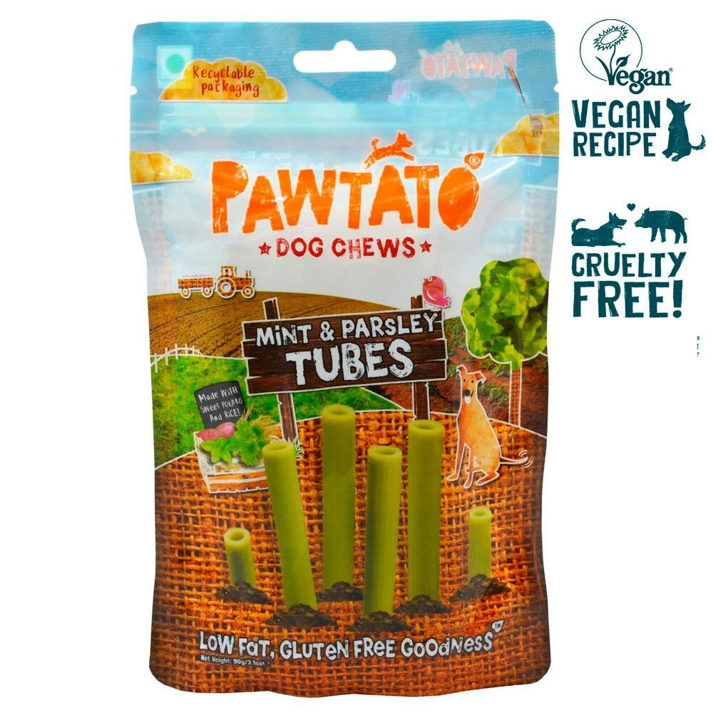 Pawtato Tubes - Mint & Parsley 90 Gr - BE4062