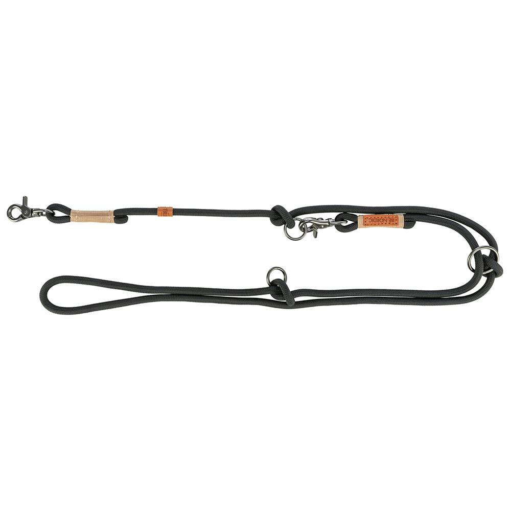 Trela Ajust. “Be Nordic” (L-Xl) 2Mt/Ø13Mm (Areia/Preto) - TX17235