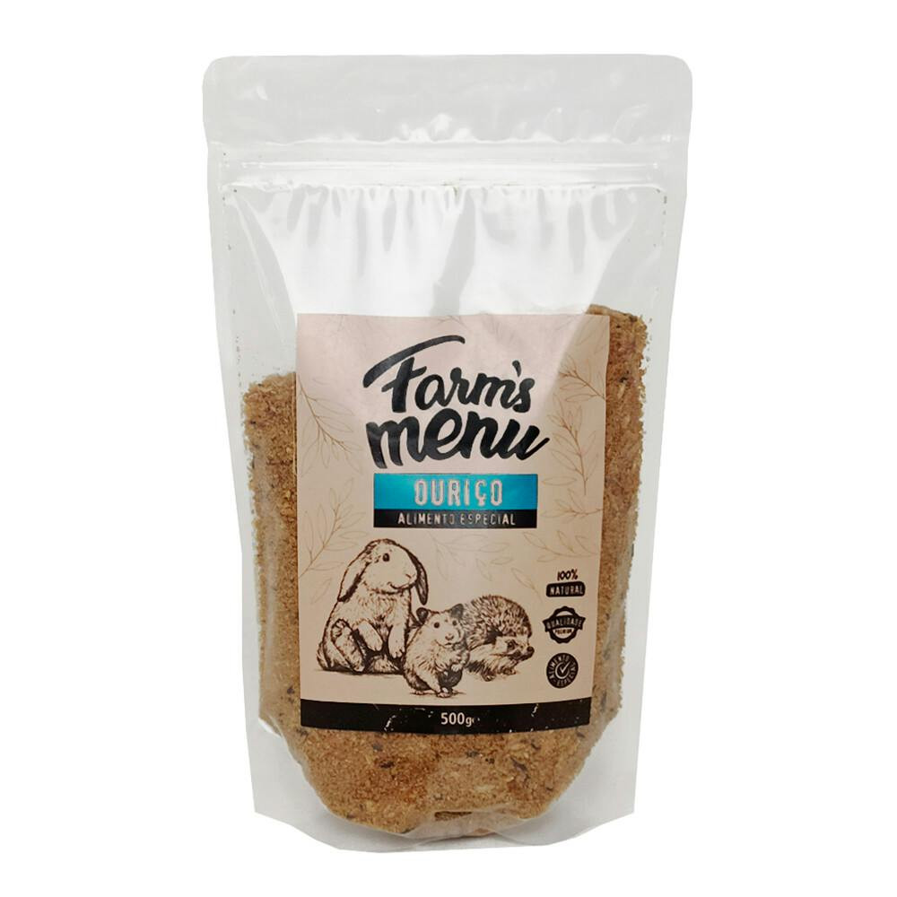 Farms Menu - Alimento P/ Porcos-Espinhos (Ouriços) 500 Gr - EXR0150