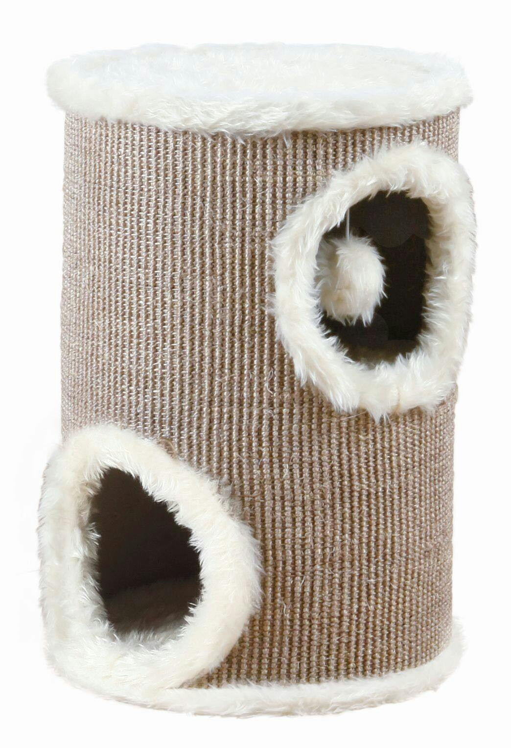 Cat Tower Edoardo C/ 2 Andares (Castanho/Creme) - TX4331