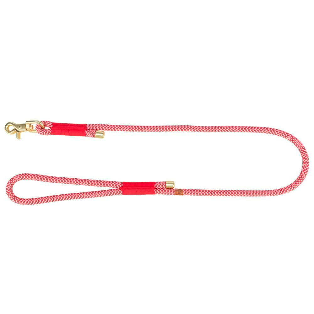 Trela Soft Rope (S-Xl) 1,00Mt/Ø10Mm (Vermelho/Creme) - TX1984003