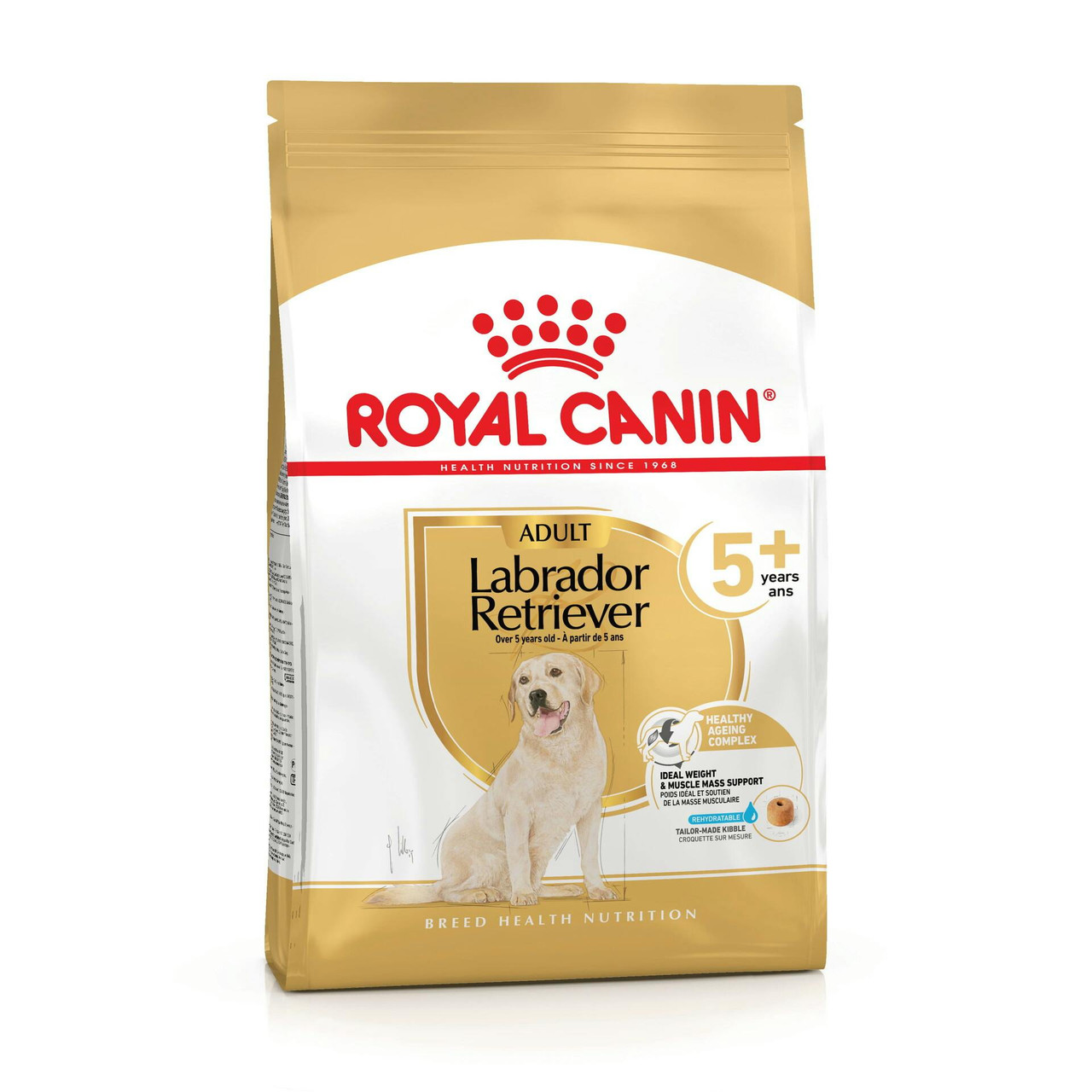 Alimento para cães Labrador Retriever Adult 5+