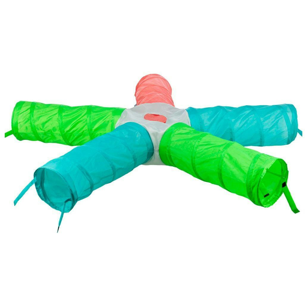 Tunel C/ 5 Saidas Para Roedores 5×Ø18X47 Cm - TX62793