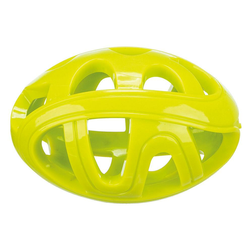 Bola Rugby Alveolar Em Tpr - 11 Cm (Verde Lima) - TX33544
