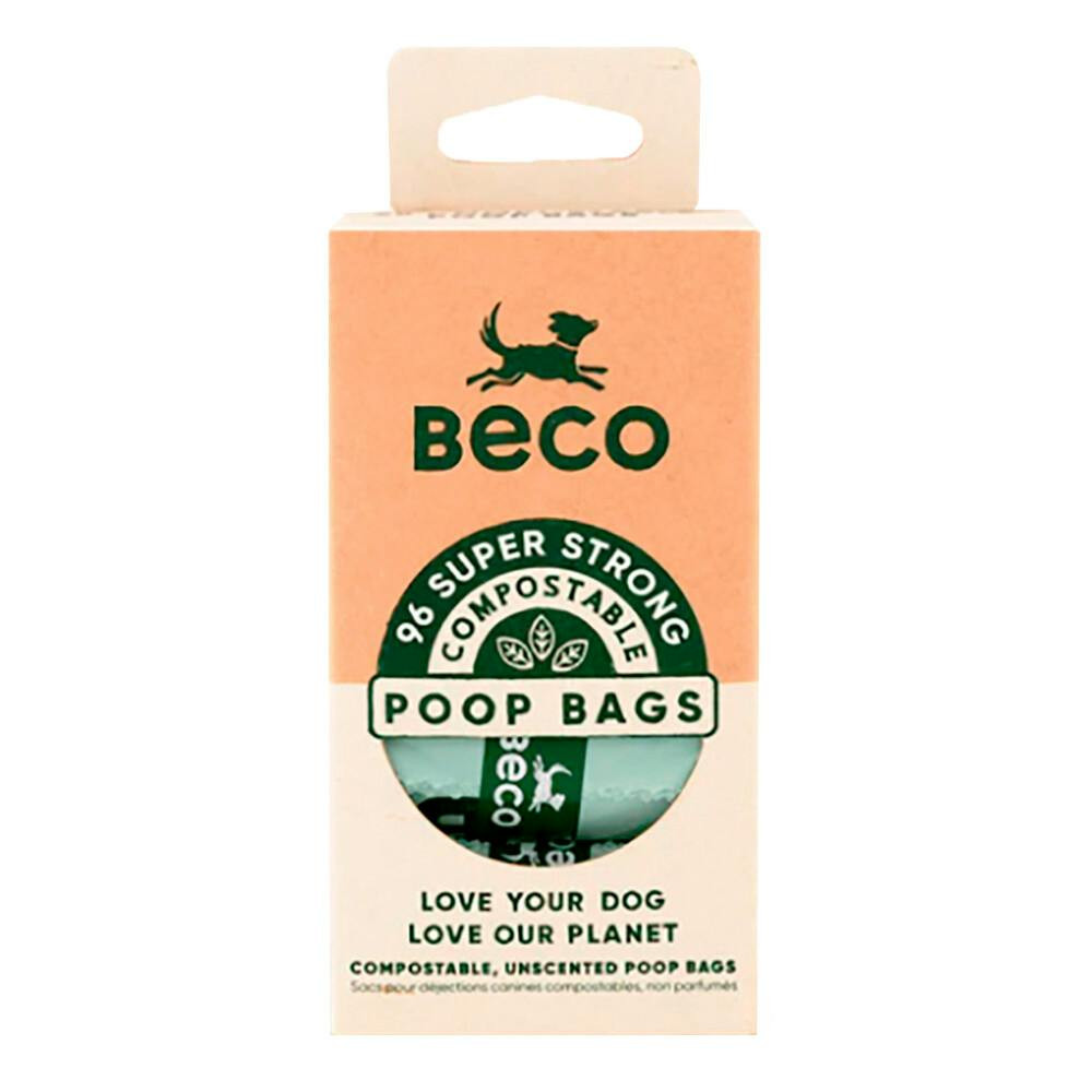 Beco Bags 96 Compostable (8 Rolos X 12 Sacos) - BEBBGC96