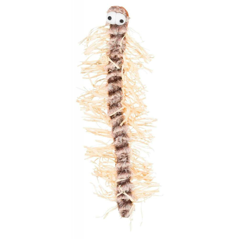 Centopeia Ruge-Ruge Em Pelucia/Fio De Papel - 33 Cm - TX45596