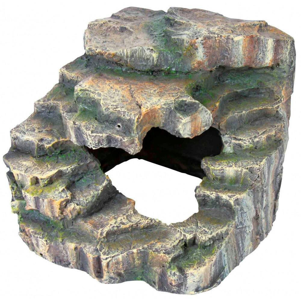 Escarpa Ang. C/ Gruta E Plataf. Tundra 19X17X17 Cm - TX76195