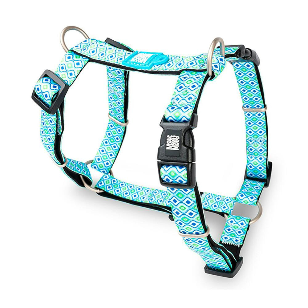 Max & Molly - Peitoral Retro Blue (Tam. L) - MM194014