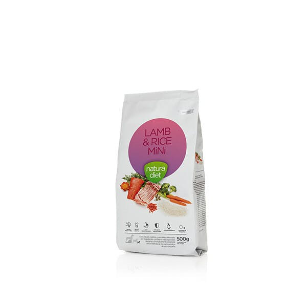 Natura Diet Lamb & Rice Mini 500 G - DN-620