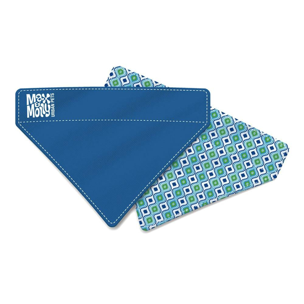 Max & Molly - Bandana Retro Blue (L) - MM701214