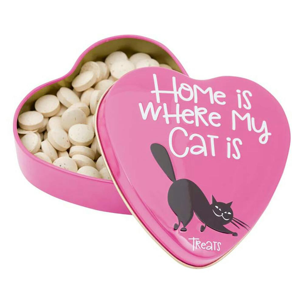 Sanal Cat - Heart Tin Home Is Where My Cat Is - 60 Gr - SA3905