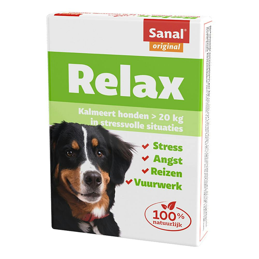 Sanal Dog - Relax Large Dogs 15 Tabl. Int. - SA5026