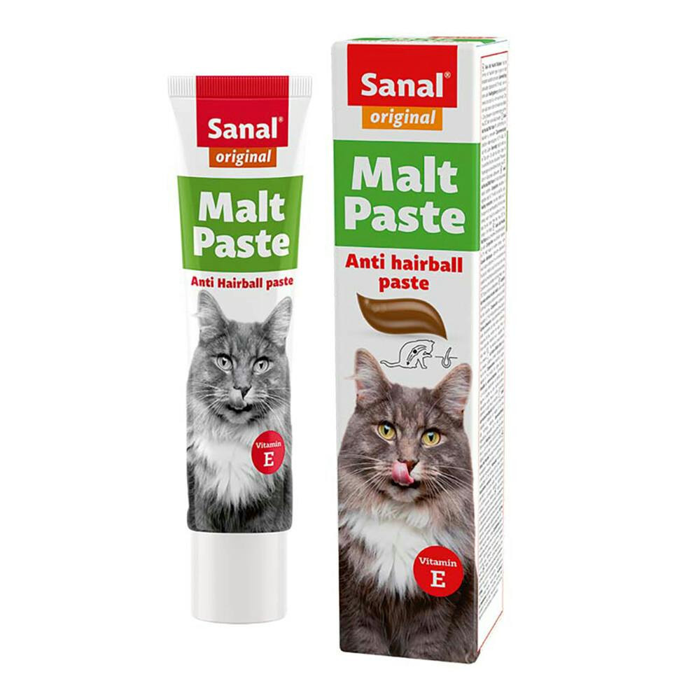 Sanal Cat - Malt Hairball Paste Cat 100 Gr - SA6010
