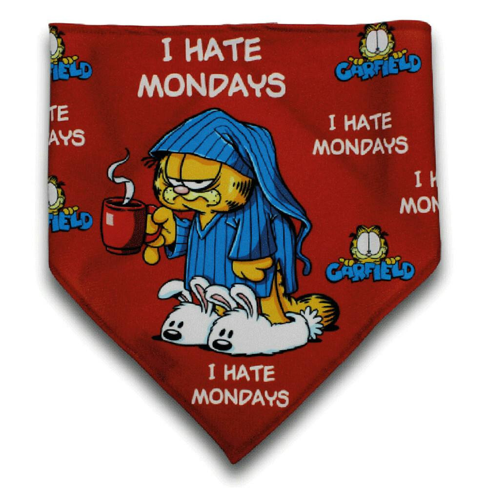 Lenço I Hate Mondays para cão - SN7072