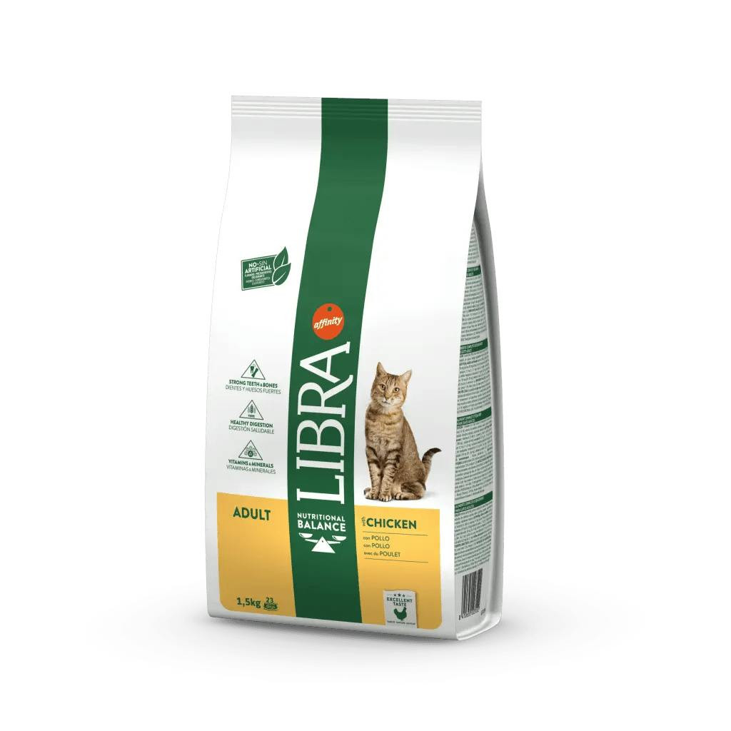 Libra Gato Adulto Frango 1,5 Kg - 8410650203102