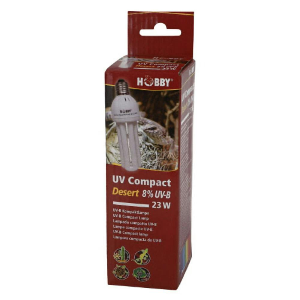 Hobby - Lampada Uv Compact Desert (8%Uv-B) 23W - HB37335