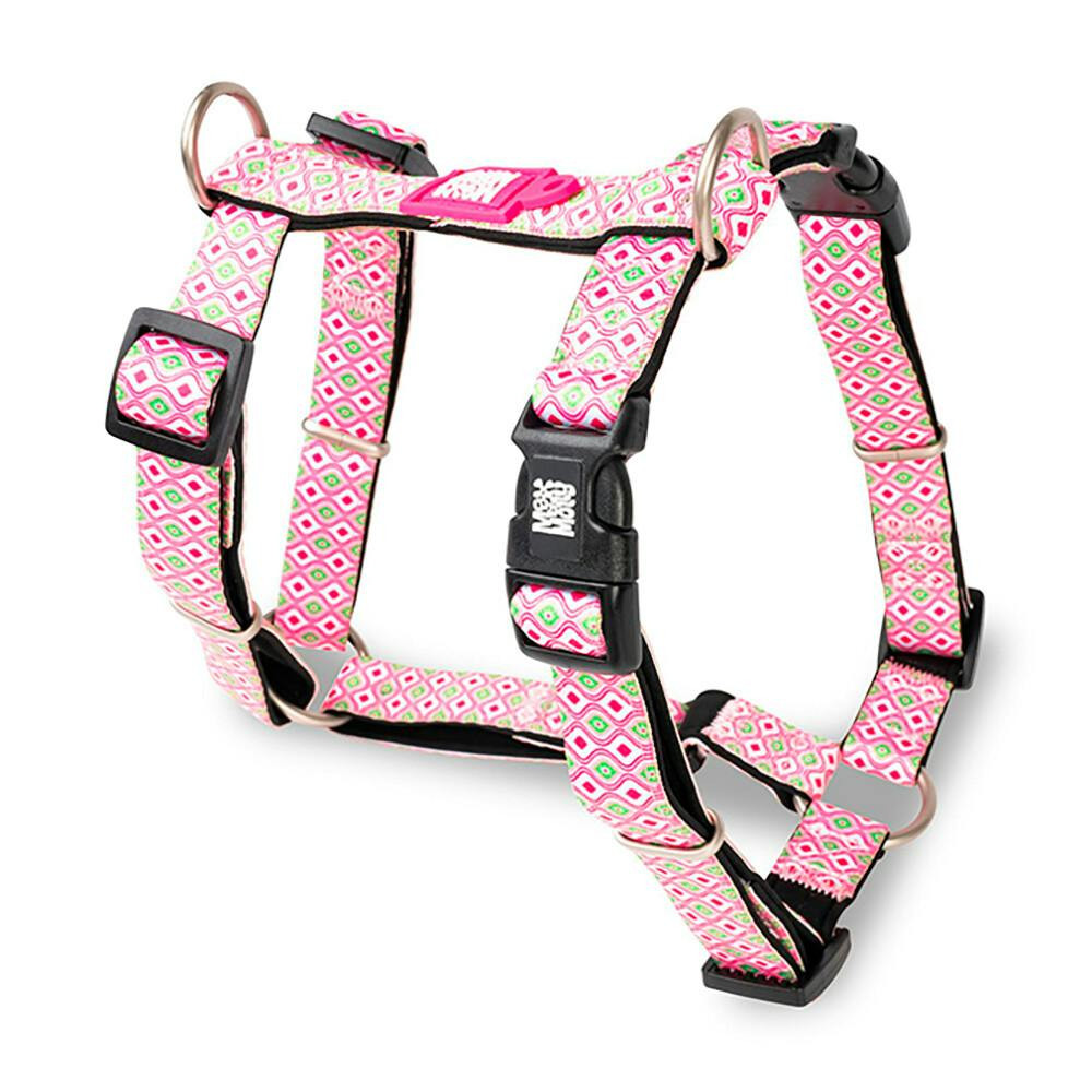 Max & Molly - Peitoral Retro Pink (Tam. L) - MM193016