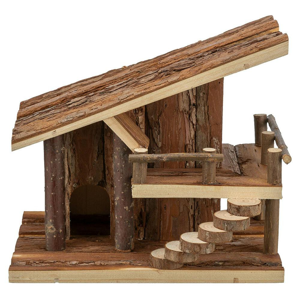 Casa Jule Em Madeira Natural P/ Hamsters 25X21X18 Cm - TX61776A