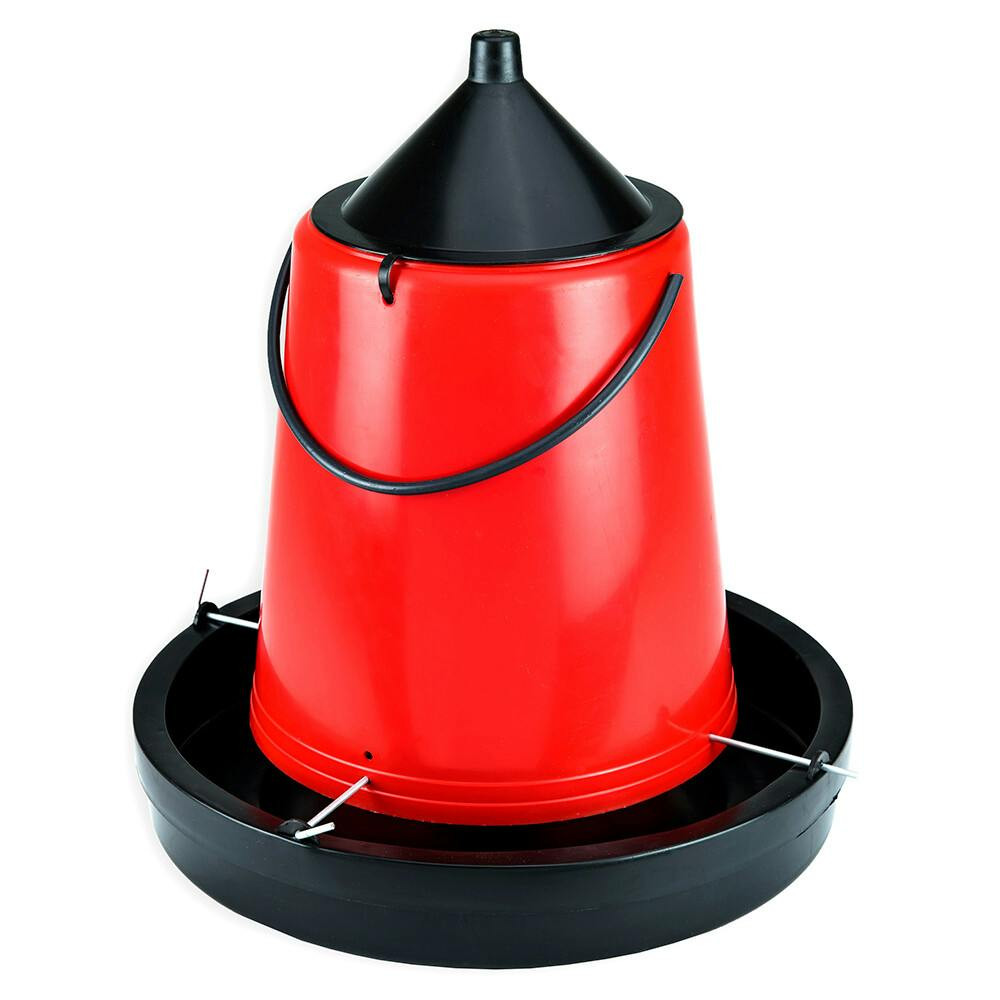 Comedouro Tremonha C/ Tampa P/ Galinhas - 8 Kg - EXA4909