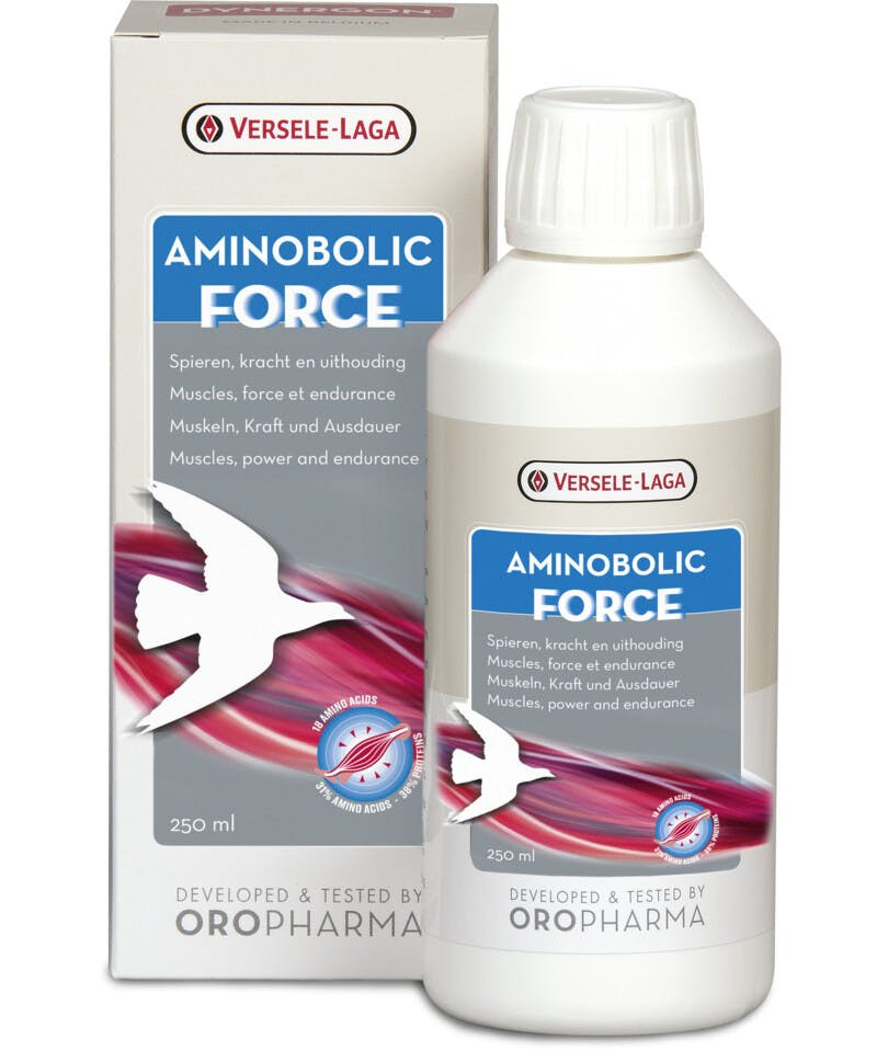 Aminobolic Force suplemento líquido de aminoácidos para cães 250 ml