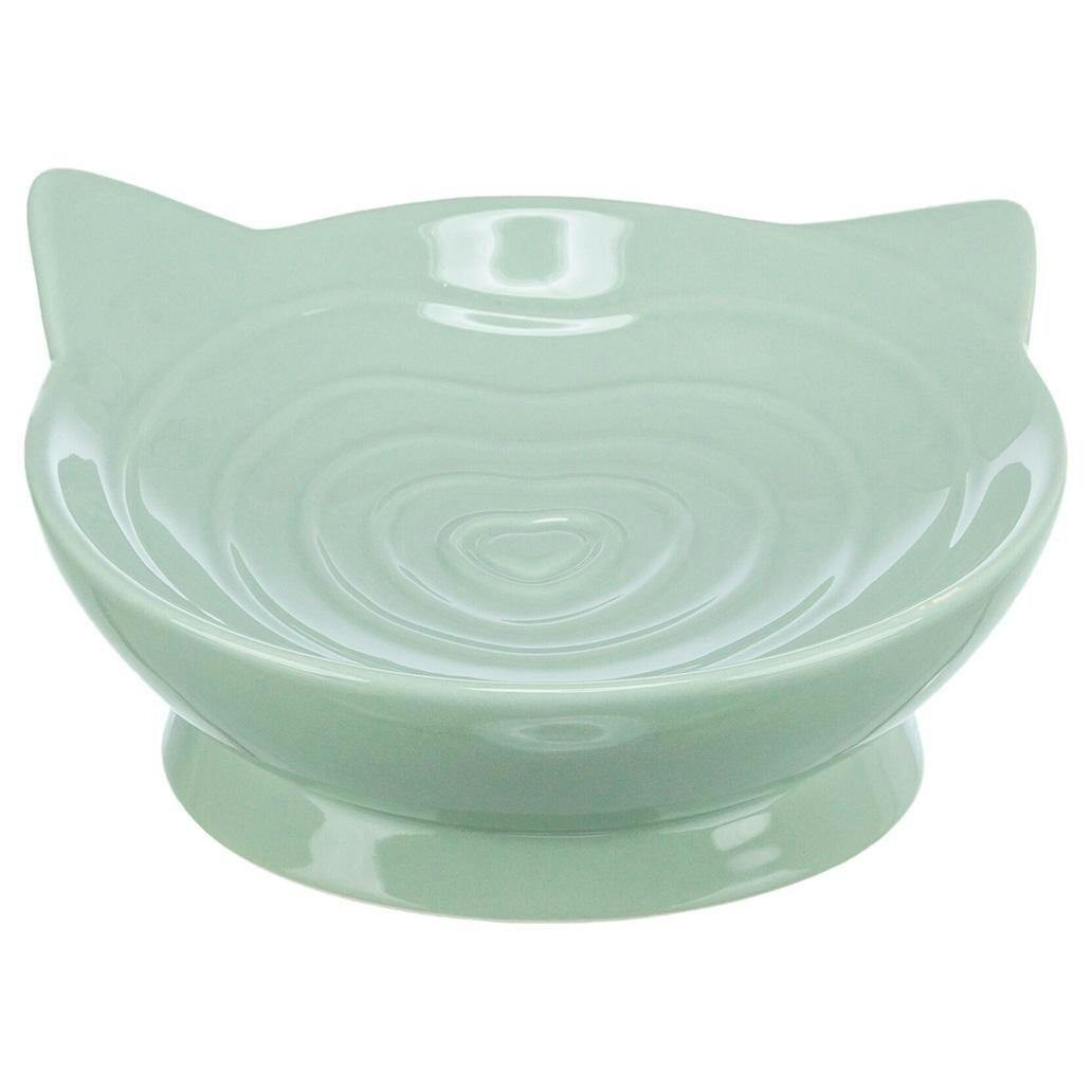 Gamela Elevada Em Ceramica Viviana 0,15 Lt/Ø14 Cm (Salvia) - TX25103A