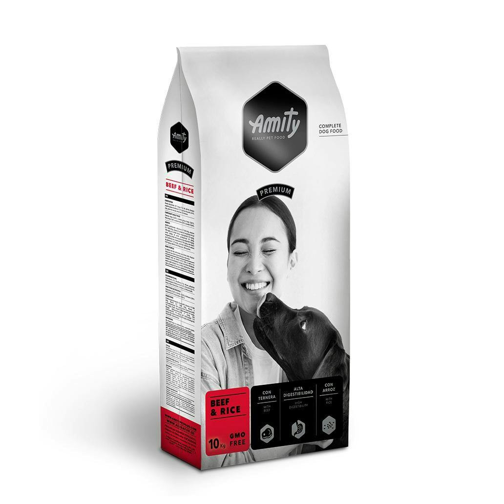 Amity Premium Beef & Rice 15 Kg - AM20039