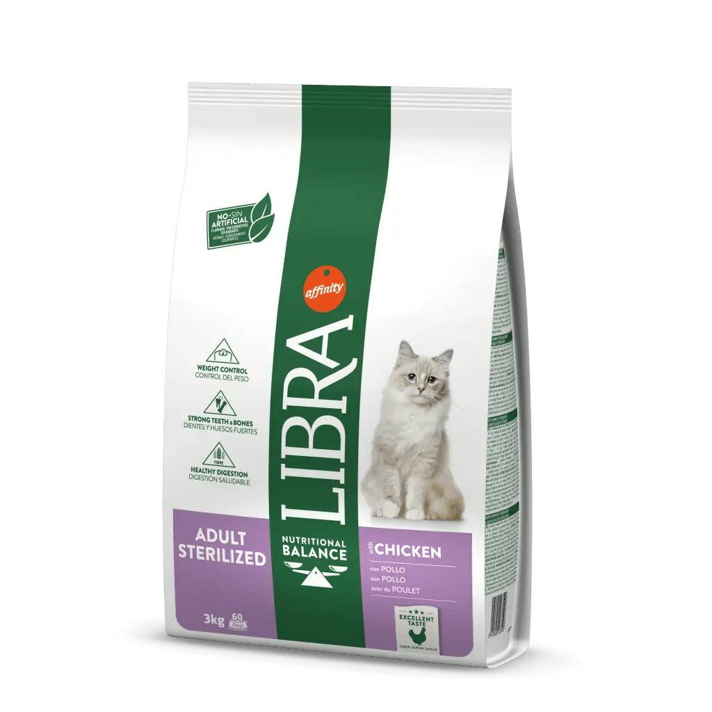 Libra Gato Esterilizado Frango 12 Kg - 8410650233543