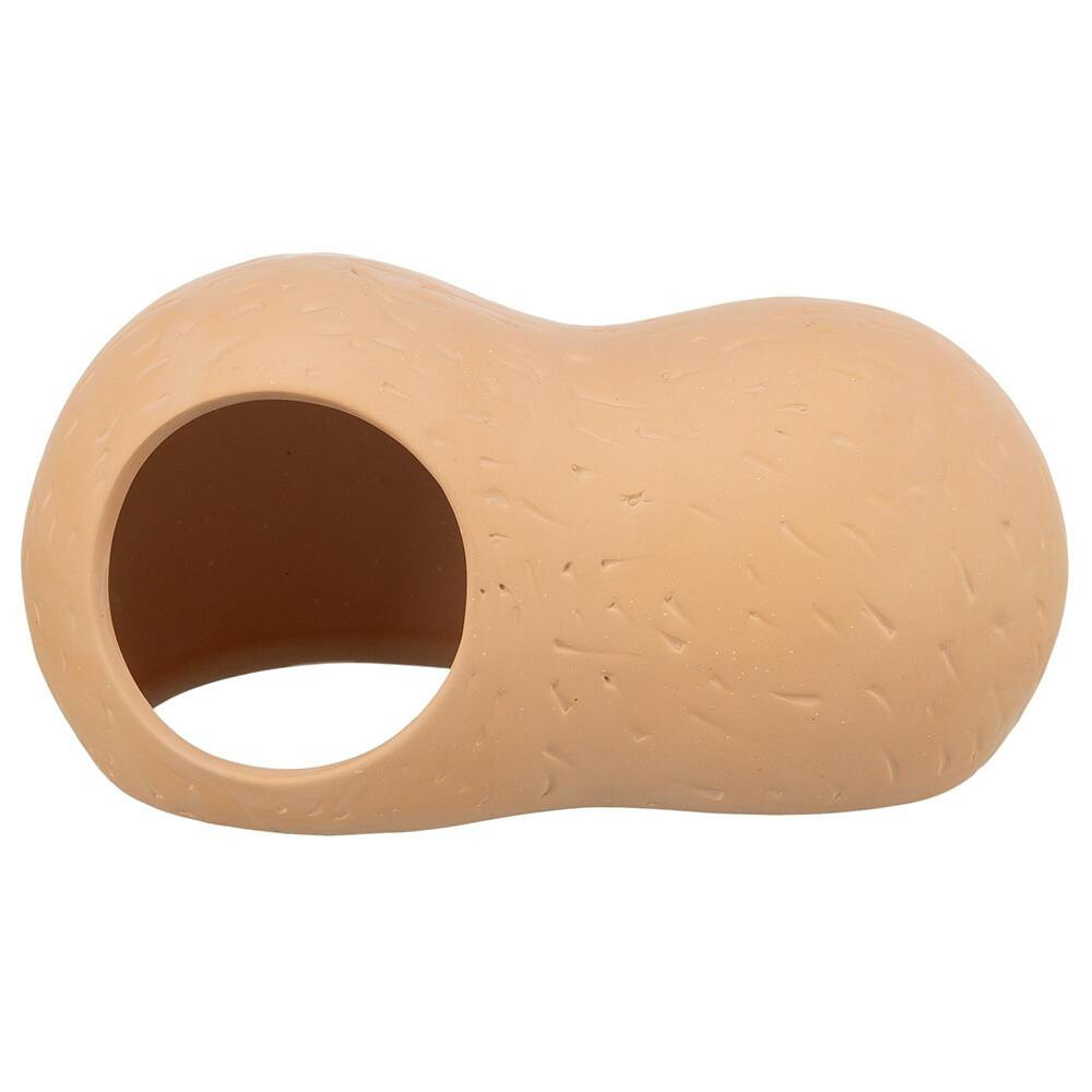 Casa Em Ceramica P/ Hamsters 21X10X11 Cm (Terracota) - TX61367