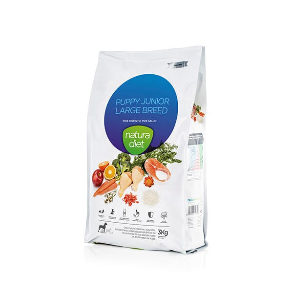 Natura Diet Puppy Junior Large Breed 3 Kg - DN-632