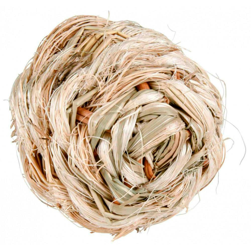Bola De Erva C/ Guizo P/ Roedores - 6 Cm - TX61821