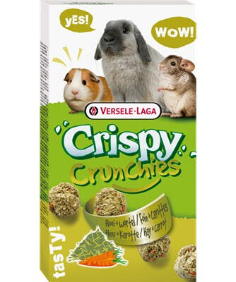 Crunchies Hay biscoitos com feno para roedores 75 g