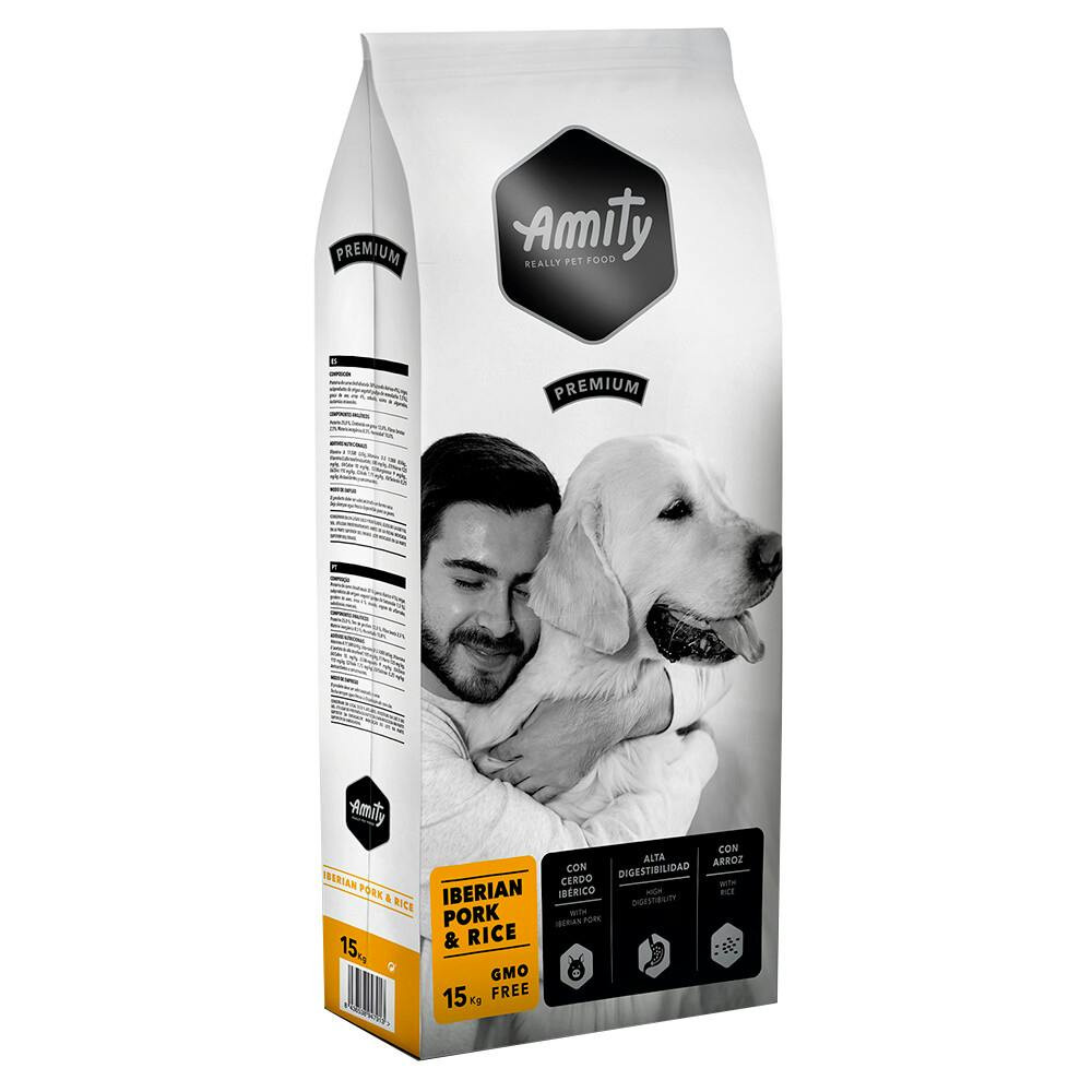 Amity Premium Iberian Pork & Rice 15 Kg - AM20035