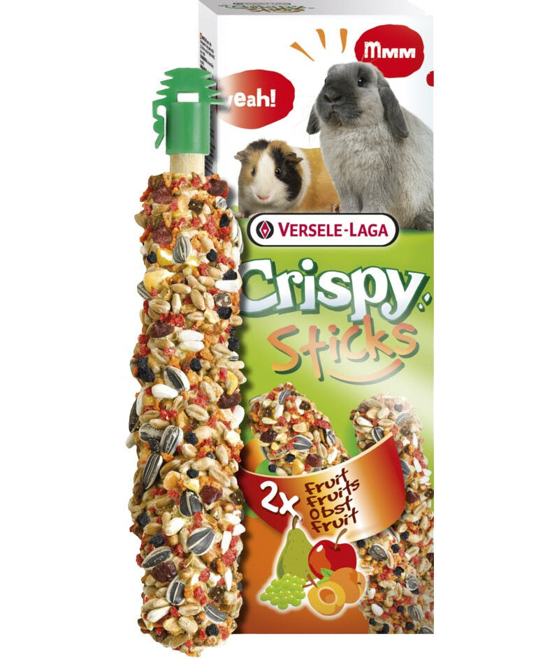 Sticks frutados para coelhos e porquinhos-da-Índia 2 unidades