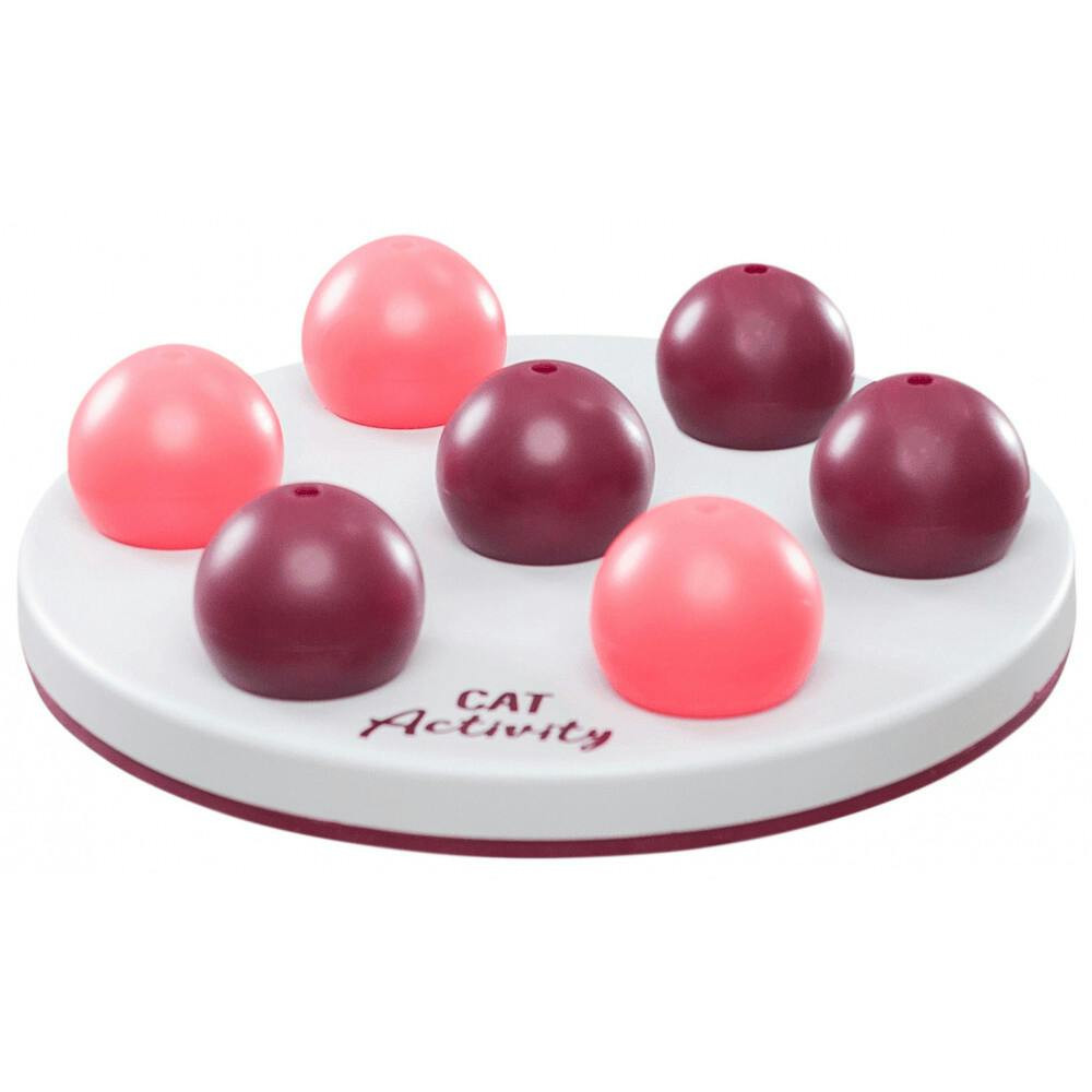 Jogo Solitario P/ Gatos - Ø 20 Cm (Branco/Azul) - TX4594