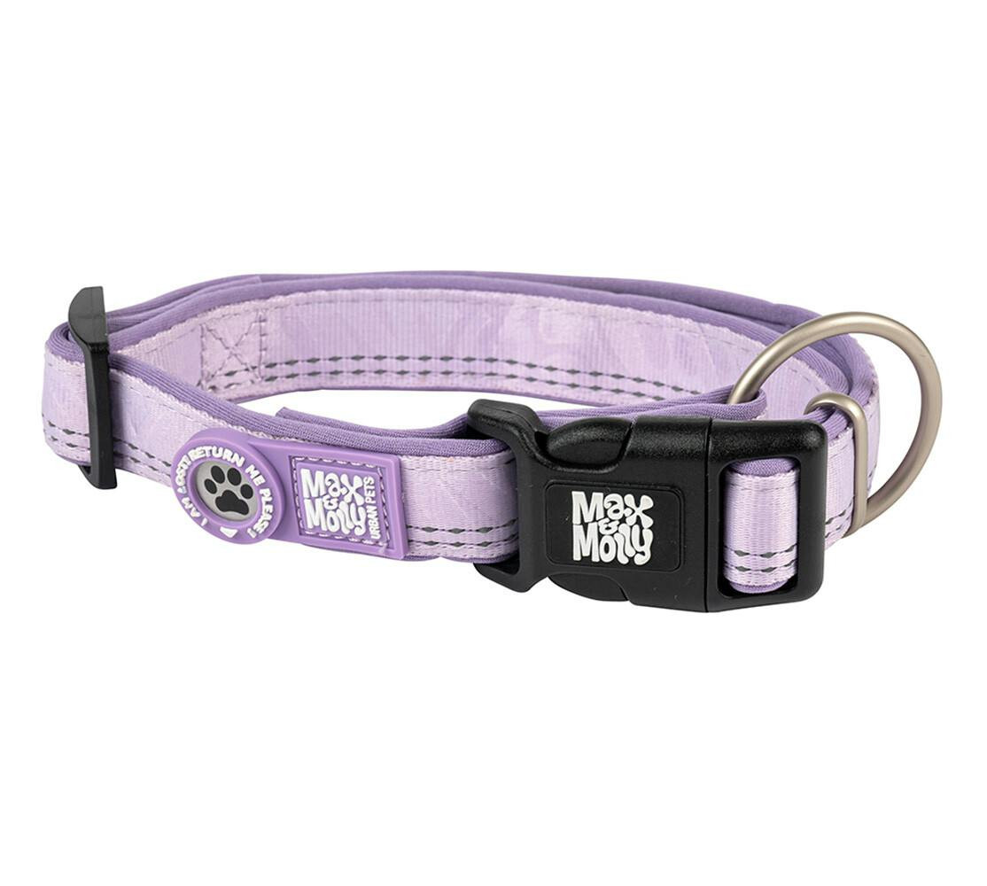 Max & Molly-Coleira C/Id Tag Matrix 2.0 Lavander (Tam. L) - MM307083