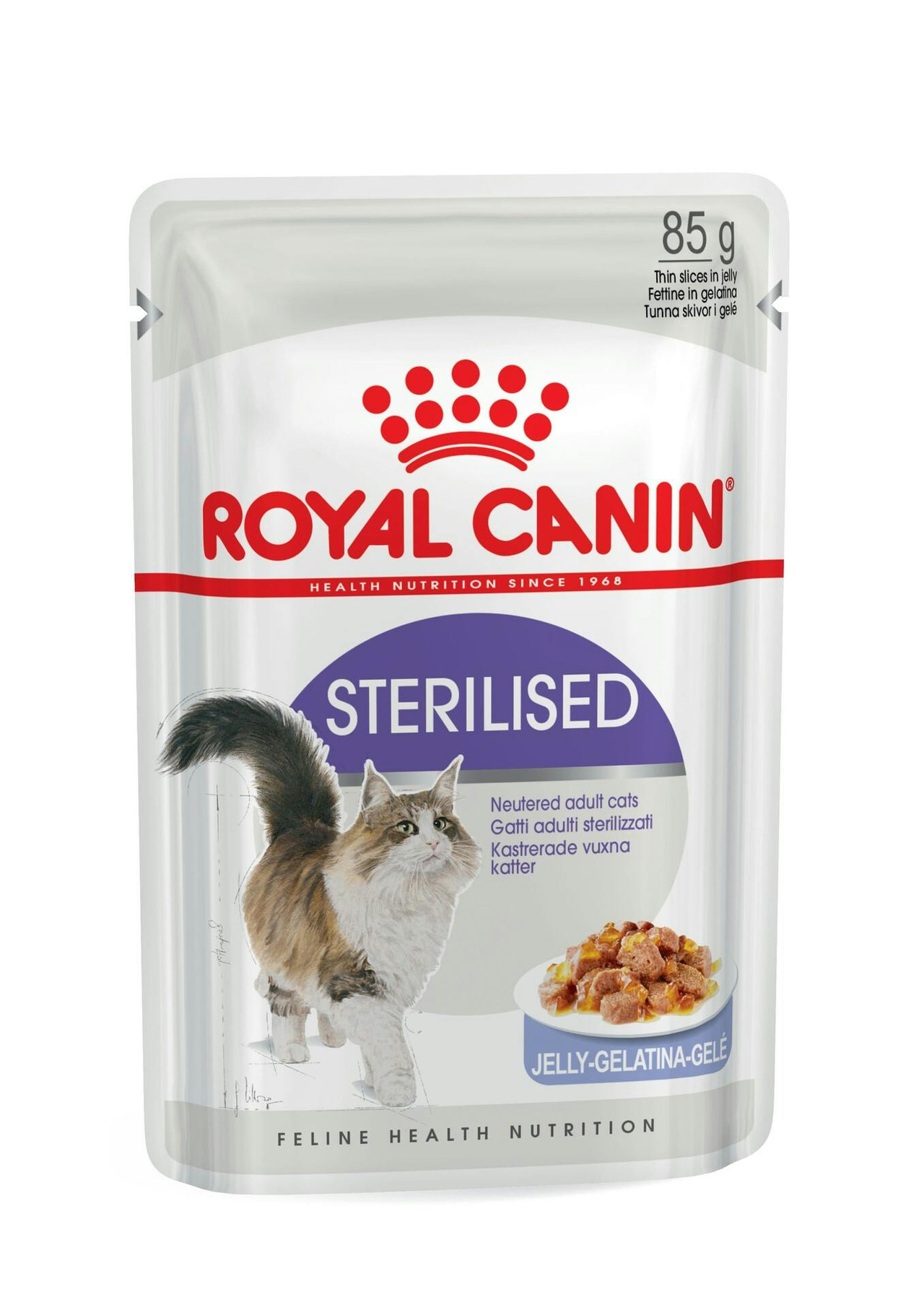 Royal Canin Sterilised (Gelatina) 12 X 85 Gr - 9003579311844