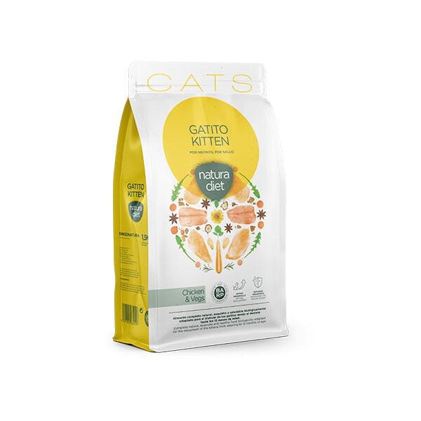 Natura Diet Cat Kitten Chicken 1,5 Kg - DN-10015