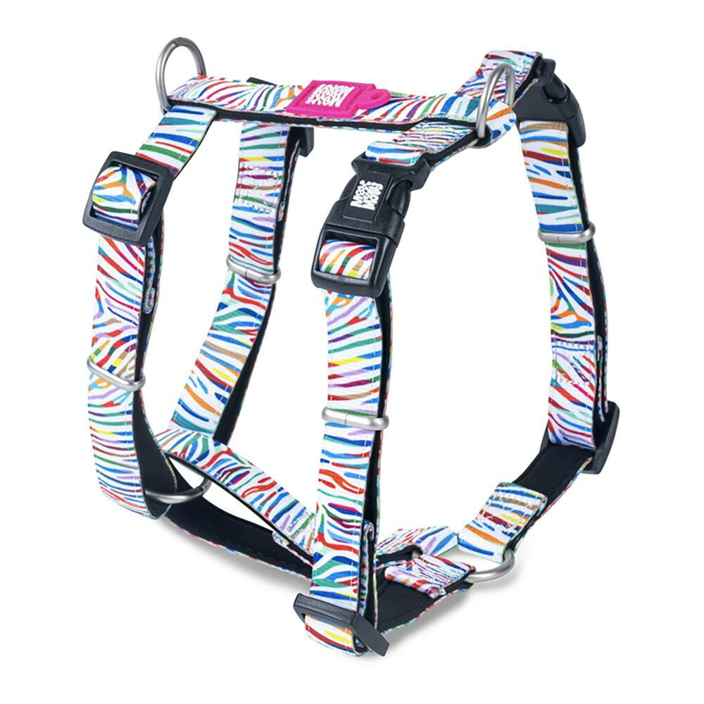 Max & Molly - Peitoral Magic Zebra (Tam. L) - MM228014