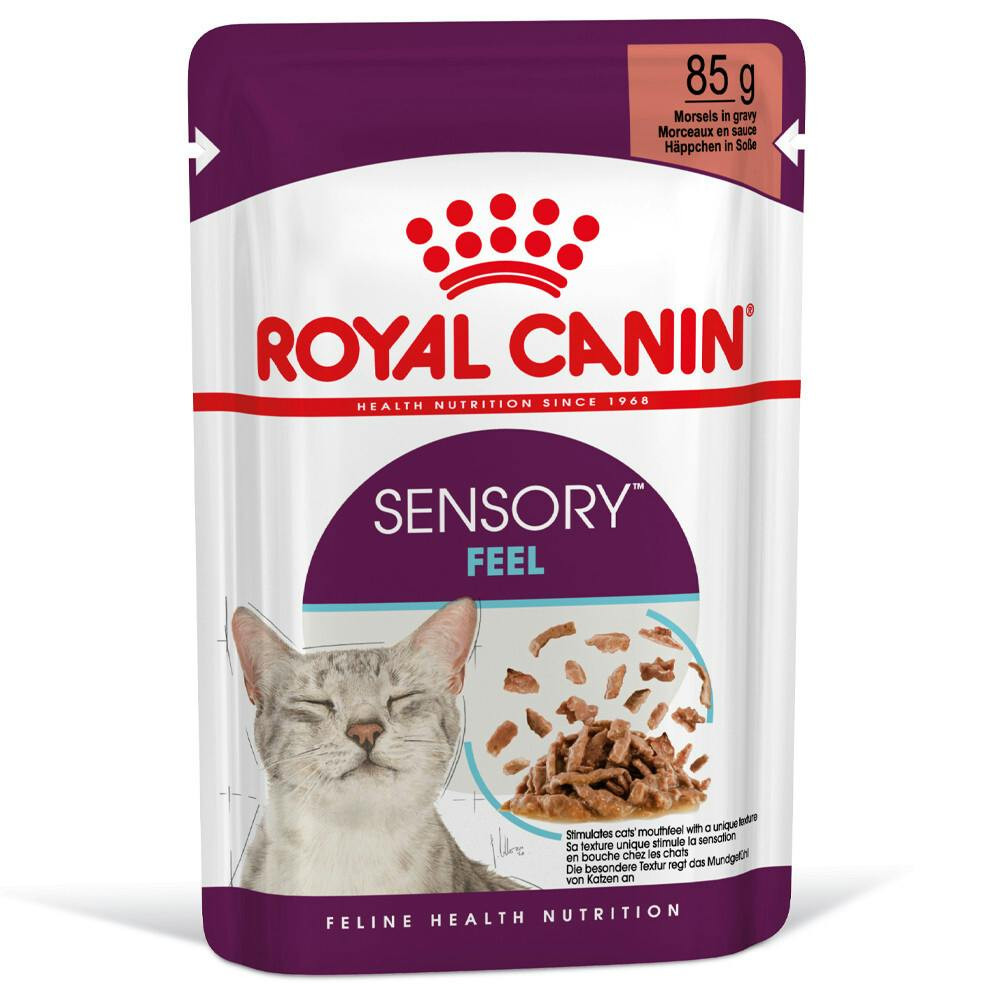 Sensory Feel em Molho para Gatos Adultos — Pack 12 x 85 g
