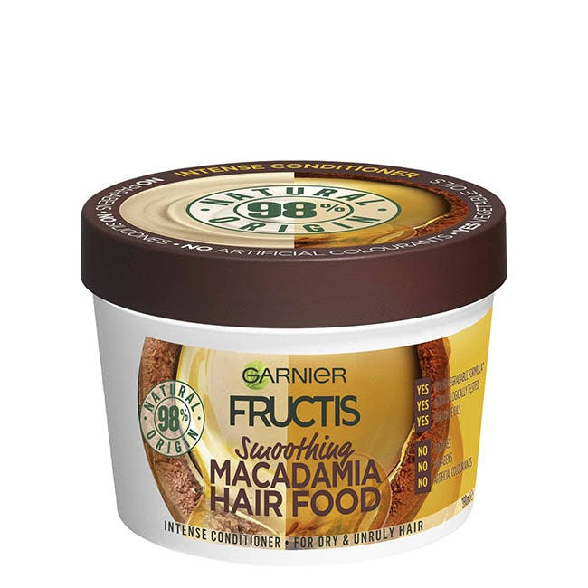 Máscara Capilar Nutritiva Alisadora Hair Food Macadamia Fruc